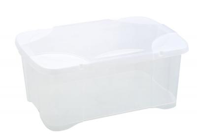 EDA - Coffre clip'box 30l couv av charnieres naturel ref 10818 na sx10