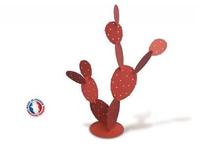 Planchaelec - Cactus M&eacute;tal Figuier H120 - Grenadine