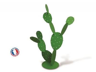 Planchaelec Cactus M&eacute;tal Figuier H120 - Vert