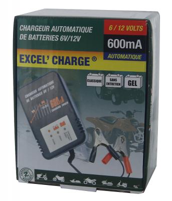 JARDIN PRATIC Chargeur de batterie de 5 &agrave; 32 Ah pour tondeuse