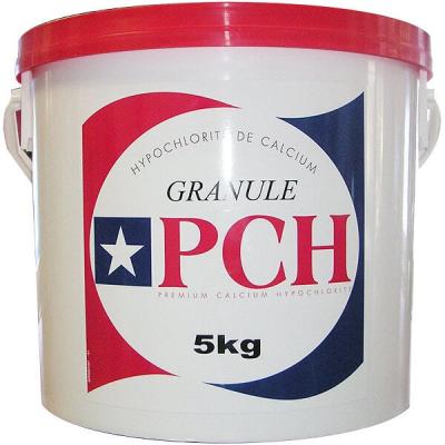 Chlore choc granul&eacute; 5kg Pch hypochlorite calcium