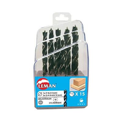 Coffret 15 Forets Helicoidaux Bois Leman