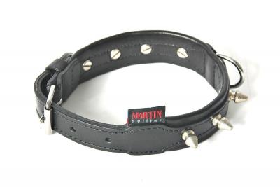 Collier cuir cloute 55-75 cuir vachette 