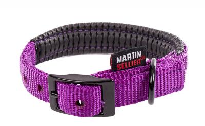 Collier pour chien Confort mauve Longueur 55cm 