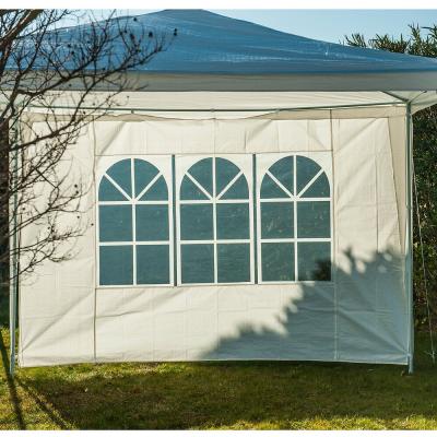 C&ocirc;t&eacute; de tente fen&ecirc;tre blanc 2.9 x 1.9 m