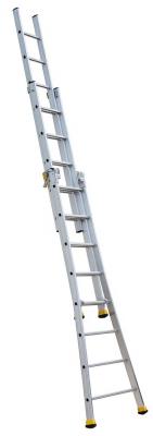 Centaure - Echelle transformable 3 plans T3 3m60/8m10