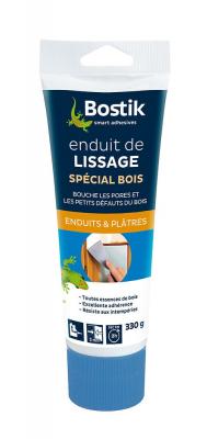 Bostik Enduit de Lissage Sp&eacute;cial Bois - Tube de 330g
