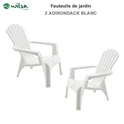 Fauteuil bali/star structure aluminium coloris noir wilsa garden
