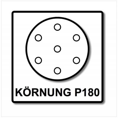 Stf D150/16 Abrasifs &Oslash;150 mm P180 gr / 100 Pi&egrave;ces ( 496981 ) - Festool