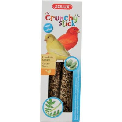 Zolux Crunchy Stick Friandise pour Canari Alpiste/Aigremoine 85 g
