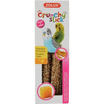 Zolux Crunchy Stick Perruche Millet/Miel 2 Pi&egrave;ces