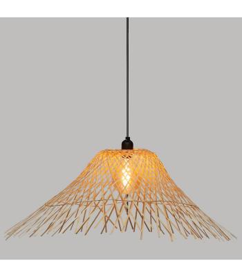 Atmosphera - Suspension Bambou Moxa Naturel d 76 - Beige