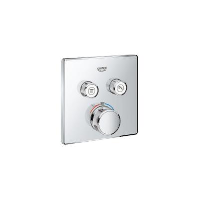 Grohe Grohtherm SmartControl Thermostat avec 2 robinets d'arr&ecirc;t