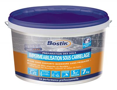 Enduit d'imperm&eacute;abilisation sous carrelage Bostik 7 kg