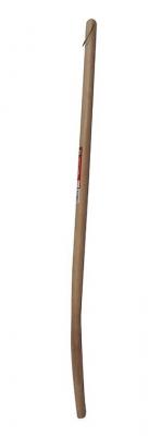 Manche en bois col rond avec agrafe 130cm fourches &agrave; fumier / cailloux Mermier 100071
