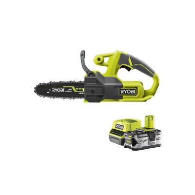 Pack RYOBI Tron&ccedil;onneuse 18V OnePlus RY18CS20A-0 - 1 Batterie 4.0Ah - 1 Chargeur rapide RC18120-140