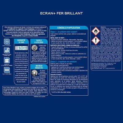 Peinture Ecran+ Fer - Vert basque RAL6005 - Brillant - 0,25L