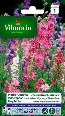 Vilmorin - Sachet graines Pied d'Alouette Imp&eacute;rial g&eacute;ant vari&eacute;
