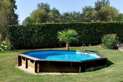 Piscine bois violette 2 &oslash; 5,00 x 1,27 m - sunbay