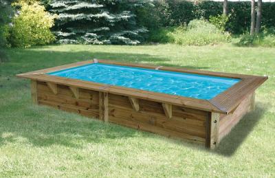 Piscine Sunwater 200x350 H71cm Liner Bleu 
