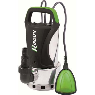 Ribiland - Pompe vide cave eaux charg&eacute;es 1 100w en inox avec flotteur