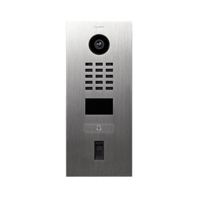 Portier vid&eacute;o IP avec lecteur de badge RFID - D2101FV FINGERPRINT Inox