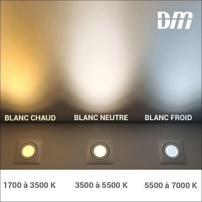 Spot Meli 4 flamme nickel satin&eacute; sans lampe, max. 10W GU10 666,89