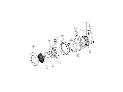 Projecteur blanc led 1,14 blanche pour piscine b&eacute;ton et liner