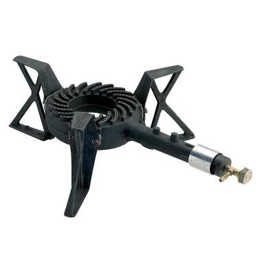 Rechaud gaz fonte 3 Pieds 7KW Butane/Propane 1 Bruleur KEMPER 