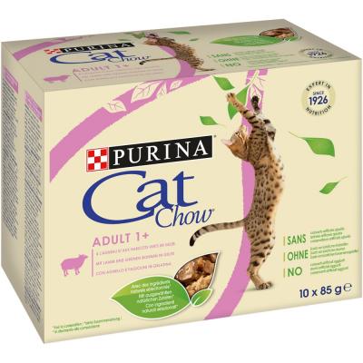 Purina Nestle Chow Adult 1+ 85g Wet Cat Food Multicolore