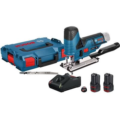 Scie sauteuse sansfil Bosch GST 12V70 12 V 2 batteries 3 Ah chargeur coffret LBoxx