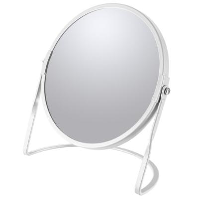 Spirella miroir grossissant sur pied acier akira blanc mat
