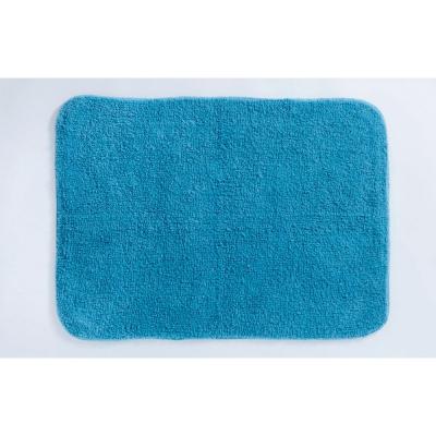 SPIRELLA Tapis de bain Campus - 50 x 70 cm - Bleu p&eacute;trol