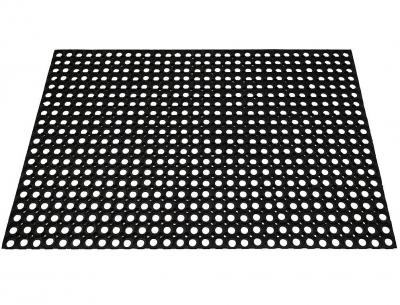 Tapis 100x150cm noir - id mat - m68