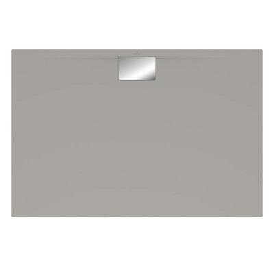 Receveur antid&eacute;rapant 120 x 80 Architectura Metalrim acrylique rectangle gris