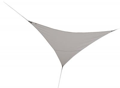 Voile d'ombrage triangulaire 5 x 5 x 5 m - Taupe