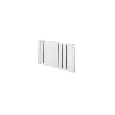 Volga Plus EL R&eacute;guldigitaleoeil NF Blanc RAL 9010 1500W H575 mm L928 mm