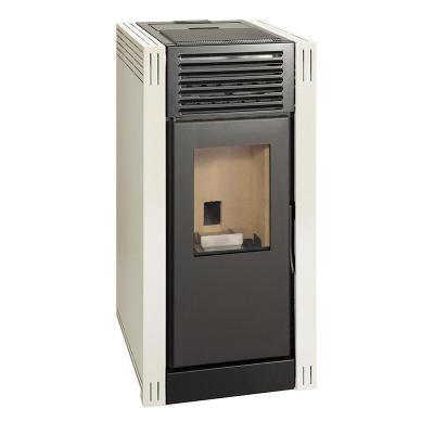 Po&ecirc;le &agrave; granul&eacute;s Escalor de 7Kw Blanc Perl&eacute; Narel