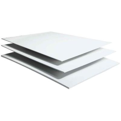 Cartons mousse blanc 50x65 cm &eacute;paisseur 10mm Ecole