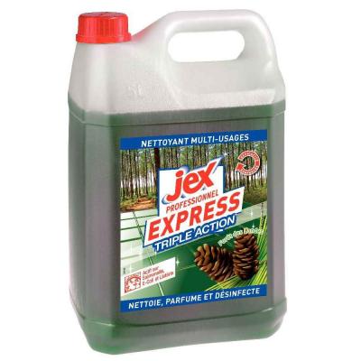 Nettoyant d&eacute;sinfectant Jex Express pin des Landes - Bidon de 5 litres
