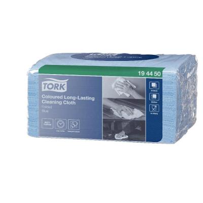 Paquet de 40 chiffons de nettoyage de couleur bleu - bleu