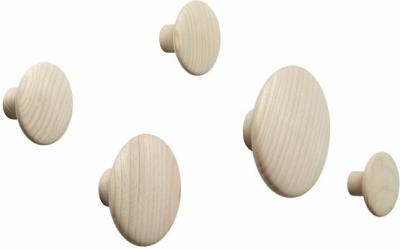 Pat&egrave;re Design - Set de 5 pat&egrave;res DOTS Ch&ecirc;ne &Oslash; 17cm, 13cm, 9cm