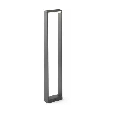 Faro Barcelona 74452 ALP LED Lampe balise gris fonc&eacute; h 80 cm
