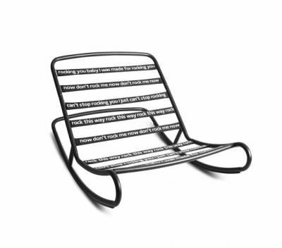 Fatboy - Rock 'n' Roll Lounge Chair, noir