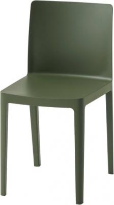 Chaise vert olive recycl&eacute;e El&eacute;mentaire - Hay