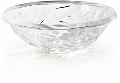 Kartell Moon Plateau, Plastique, Cristal, 45&nbsp;x 15&nbsp;cm