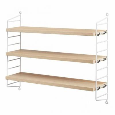 String Furniture &Eacute;tag&egrave;re Pocket - Fr&ecirc;ne - blanc