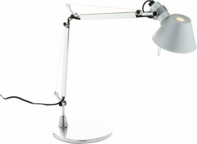 Lampe de table Tolomeo Micro Aluminium 40 W Gris Artemide