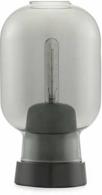 Normann copenhagen - Lampe de amp table, marbre noir / fum&eacute;