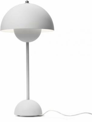 Flowerpot VP3 Lampe de Table Gris Clair Mat -&Tradition